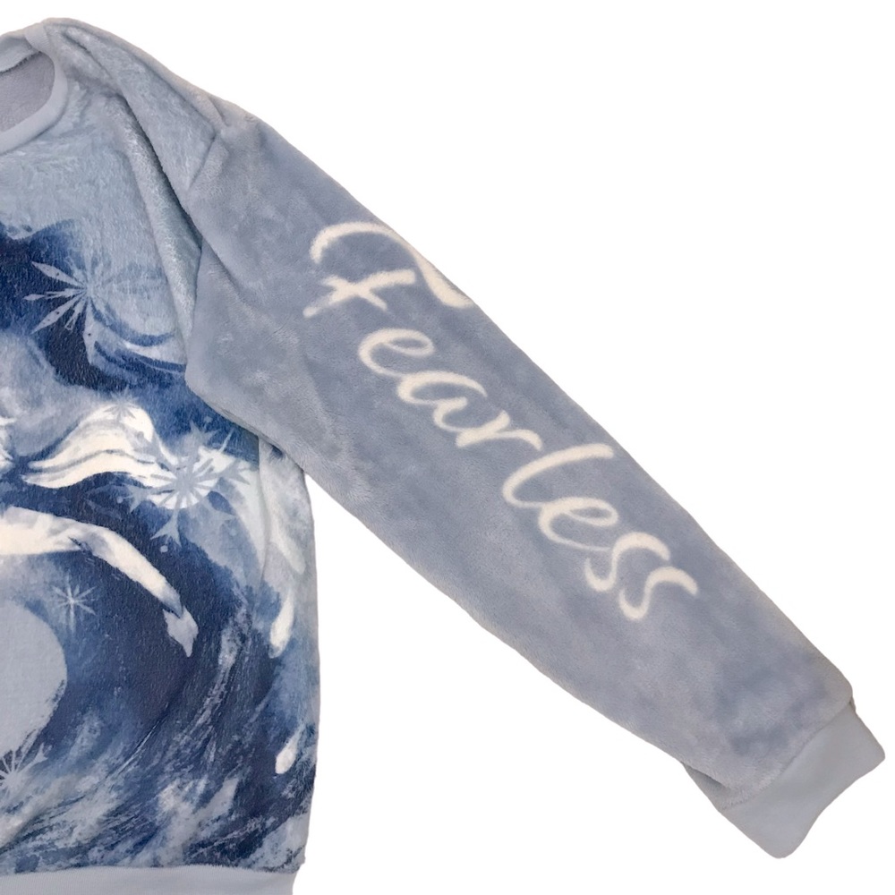 Disney Frozen ll Super Soft Fleece Crewneck Elsa Sweatshirt Size Juniors… - Picture 5 of 9